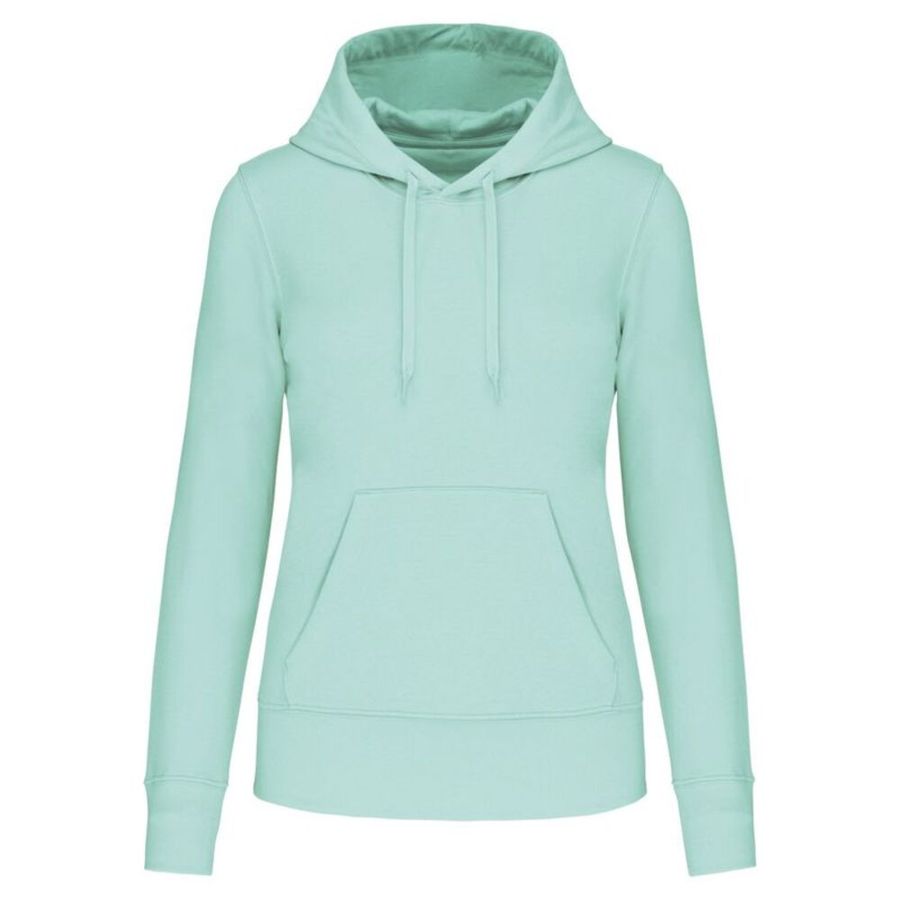 Kariban Womens/Ladies Hoodie / Ice Mint